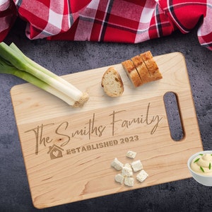 Personalized Cutting Board for Grandma Gift Personalized Gift for Grandmother Christmas Gift Charcuterie Board for Grandma, Nana