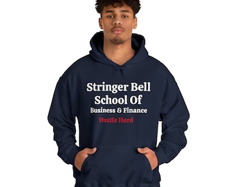 The Wire Stringer Bell Unisex Hoodie Sweatshirt School of Business Shirt Unique Gift For Her Him Crewneck McNulty and Daniels Rare Vintage
