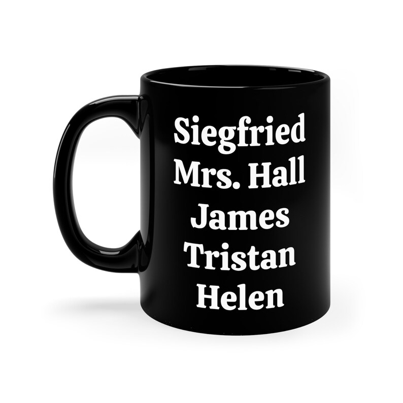 All Creatures Great and Small Coffee Names Mug, Yorkshire Gift Mug, Yorkshire Dales Coffee Mug, Yorkshire Dales, Drovers Arms Mug, Darrowby, James Herriot, Skeldale House, All Creatures Great and Small gifts, All Creatures Great and Small mug