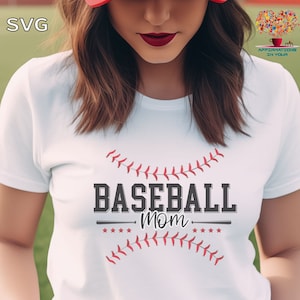 Baseball Mom SVG PNG, Baseball Mom Shirt Svg, Baseball Svg, Baseball Game Day Svg, Sports Mom Svg, Baseball Png, Love Baseball Svg