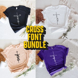Jesus Cross SVG, Faith Svg, T-shirt Design, Spiritual Shirt Designs, Digital Download, Church tshirt, Circut, Silhouette