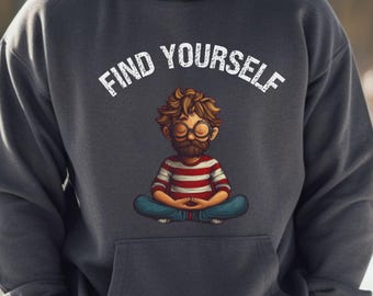 Find Yourself PNG, Where’s Waldo, Positive Affirmation, Motivational Funny Sublimation Design, Inspirational Quote, Digital Download