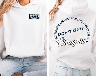 No Days Off Png, Workout Shirt, Weightlifting Png, Athletic Wear, Fitness, Inspirational Quotes, Sublimation Design, Motivational Quotes