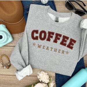 Retro Coffee Weather Svg, Coffee Sublimation Design, Winter Svg, Cozy Weather Svg, Coffee Lovers, Coffee Drinkers Gift, Dxf, Cutfiles