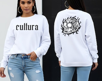 Cultura Svg, Mexican design, Spanish PNG, Chicano Style svg, Day of the Dead Style, Sugar Skull Svg, Cricut File, Latina Proud svg, Png, Dxf