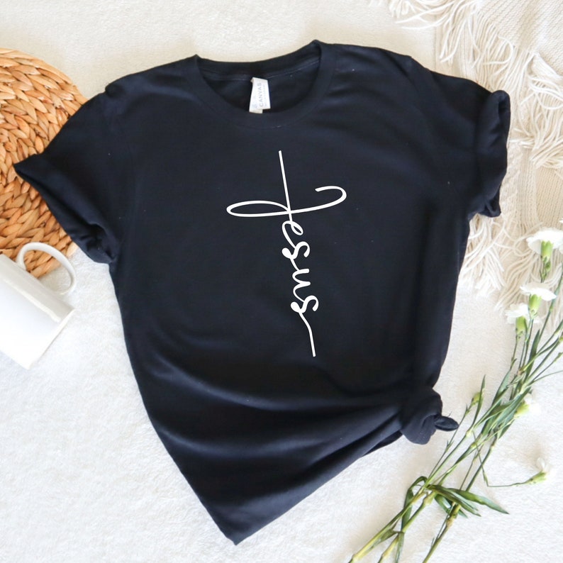 Jesus Cross SVG, Faith Clipart, Circut Silhouette T-shirt Design,dxf ...