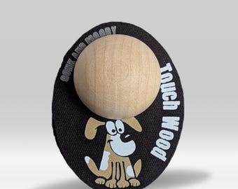 Multi Designs GONK AND MOODY Campervan & Motorhome Touch Wood Lucky Charm Dashboard Gift