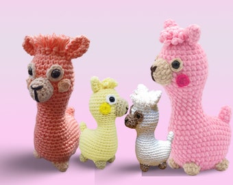 Crochet Alpaca Pattern, Alpaca Llama Pattern,Alpaca Amigurumi Pattern, Plushie Pattern,Doll Crochet Pattern PDF