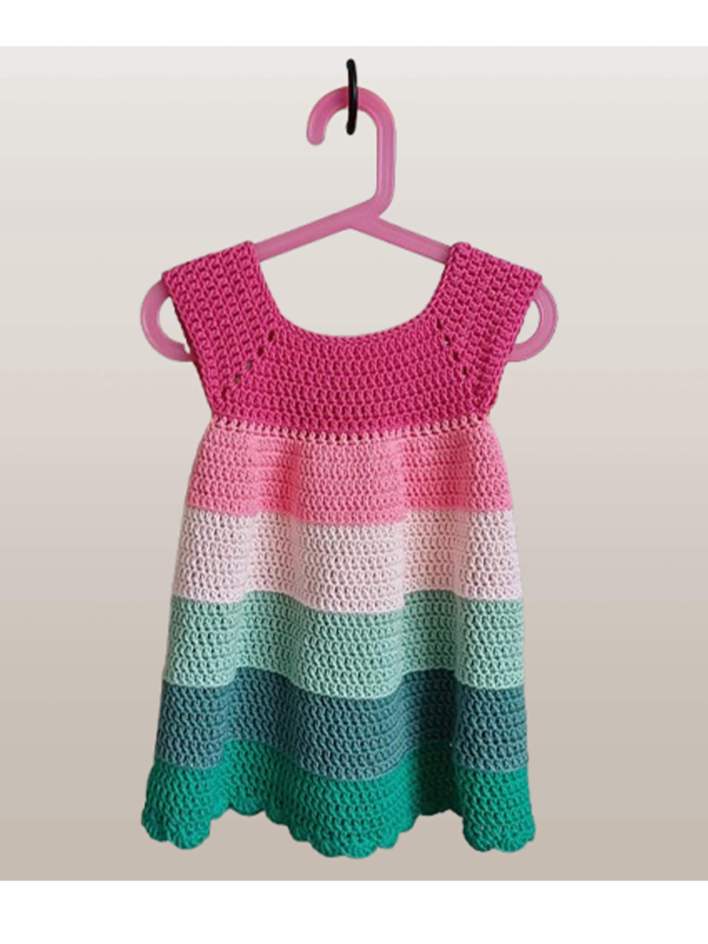 Knitting Pattern Dress Girl - Etsy