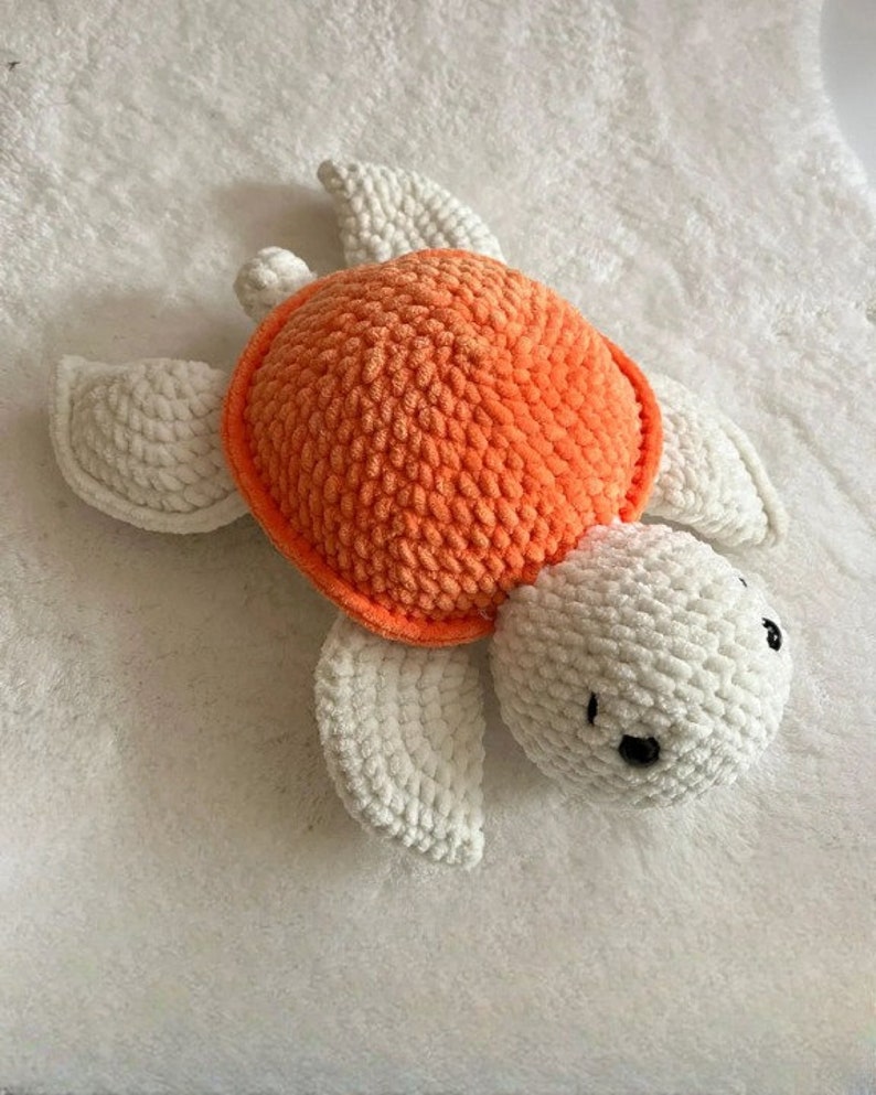 Turtle Crochet Pattern, Amigurumi Plushie Pattern,Amigurumi Turtle Pattern, Crochet Doll Pattern PDF image 2