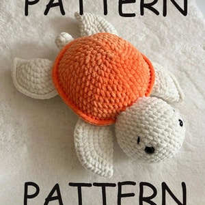 Turtle Crochet Pattern, Amigurumi Plushie Pattern,Amigurumi Turtle Pattern, Crochet Doll Pattern PDF image 1