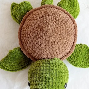 Turtle Crochet Pattern, Amigurumi Plushie Pattern,Amigurumi Turtle Pattern, Crochet Doll Pattern PDF image 7