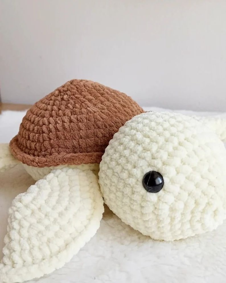 Turtle Crochet Pattern, Amigurumi Plushie Pattern,Amigurumi Turtle Pattern, Crochet Doll Pattern PDF image 3
