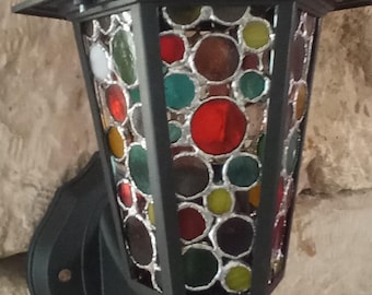 Lampe en vitrail
