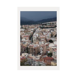 Malaga Spain Photography Print 6 - Mountains Print, Malaga City Print, Urban Print, Home Decor, Wall Decor, Color Travel Photograph, Gift