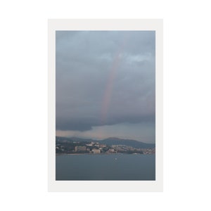 Malaga Spain Photography Print 8 - Sea Ocean Print, Malaga City Print, Nature Print, Wall Decor, Color Travel Photograph, Rainbow Print
