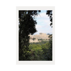 Athens Greece Photography Print 24 - Acropolis Print, Color Travel Photograph, Travel Poster, Wall Art, Home Decor, Gift, Greek Temple Print