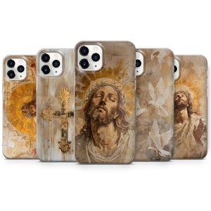 JESUS CHRIST phone case JESUS aesthetic phone case cover for Pixel Samsung iPhone Huawei 11 12 13 14 6 22 23 Ultra Fe Pro Max 15 16 Z43