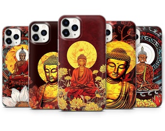 Buddha Art TPU Phone Case, Spiritual Buddhism Cover