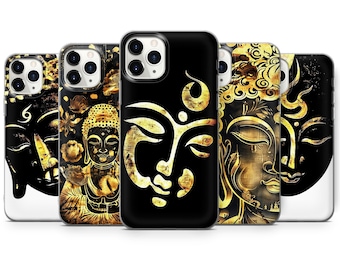 Gold Buddha Design Phone Case: Zen-Inspired, Spiritual
