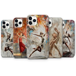 BALLET dancer phone case BALLERINA painting phone case cover for Pixel Samsung iPhone Huawei 11 12 13 14 6 22 23 Ultra Fe Pro Max 15 16 Z36