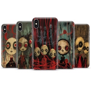 VOODOO Doll Poppets Witchcraft aesthetics Phone Case phone case cover for Pixel Samsung iPhone Huawei phone Z91