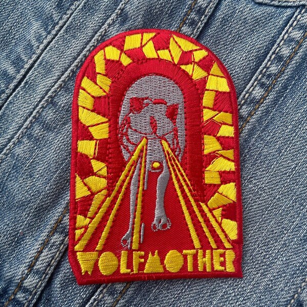 Wolfmother (2) Embroidered Patch Badge Applique Iron on