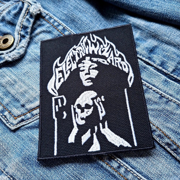 Electric Wizard Embroidered Patch Badge Applique Iron on