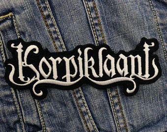 Korpiklaani gestickter Aufnäher Badge Applikation zum aufbügeln