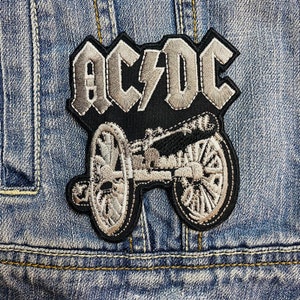 Acdc Ac Dc Band 6 Embroidered Patch Badge Applique Iron on