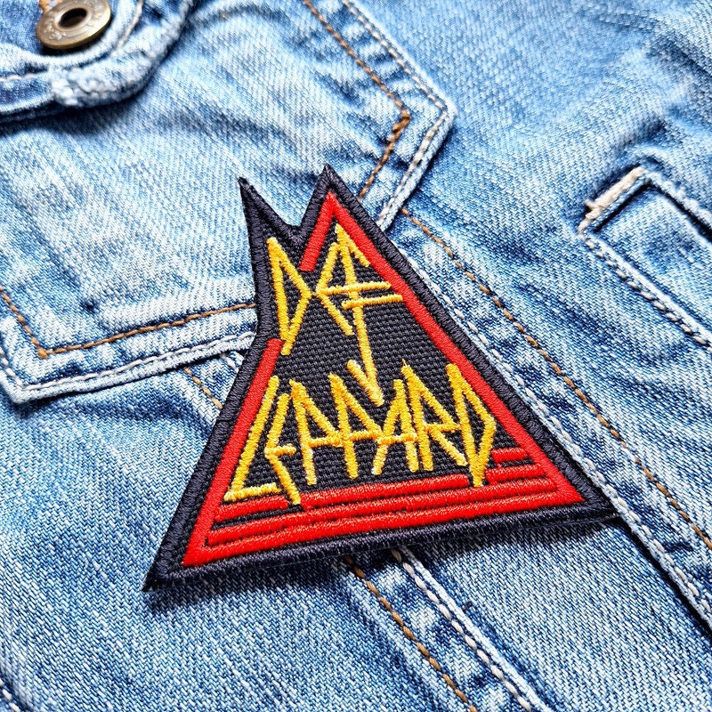 PATCH THERMOCOLLANT DEF LEPPARD HARD ROCK COLLECTOR95