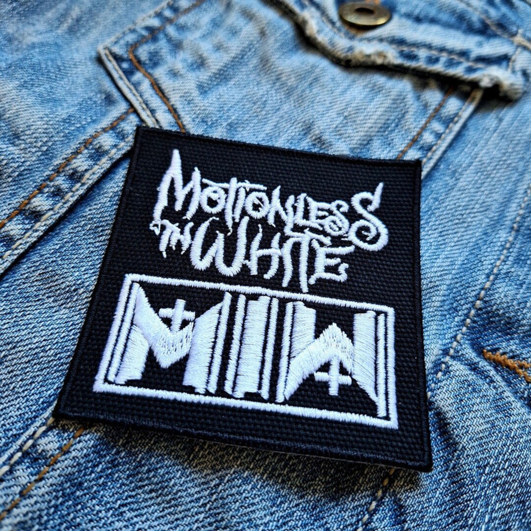 Motionless in White Embroidered Patch Badge Applique Iron On Etsy