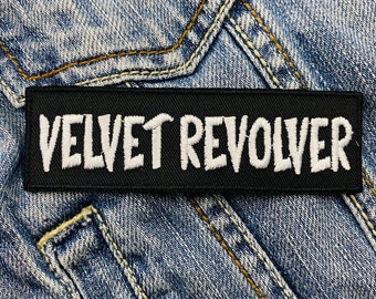 Velvet Revolver Embroidered Patch Badge Applique Iron on