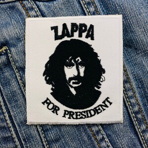 Zappa Embroidered Patch Badge Applique Iron on