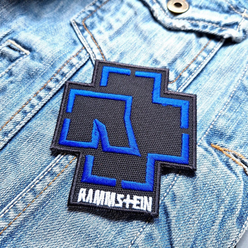Rammstein Small Patch Badge Embroidered Iron on Applique Souvenir Accessory  : : Arts & Crafts