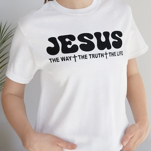 Jesus SVG: The Way, The Truth, The Life (Digital Files)