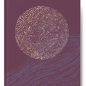 Hardcover A5 Skizzenbuch & Journal, blanko Papier, Reise Skizzenblock zum Zeichnen oder kreatives Journaling, Künstler Geschenk, Vegan freundlich
