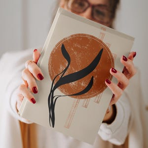 Lined Journal / Note Book / Planner, Hardcover, A5, Wellness / Gratitude / Writing Journal