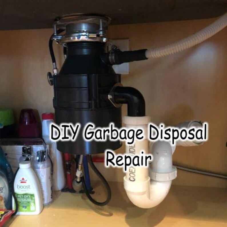 DIY Garbage Disposal Repair Etsy