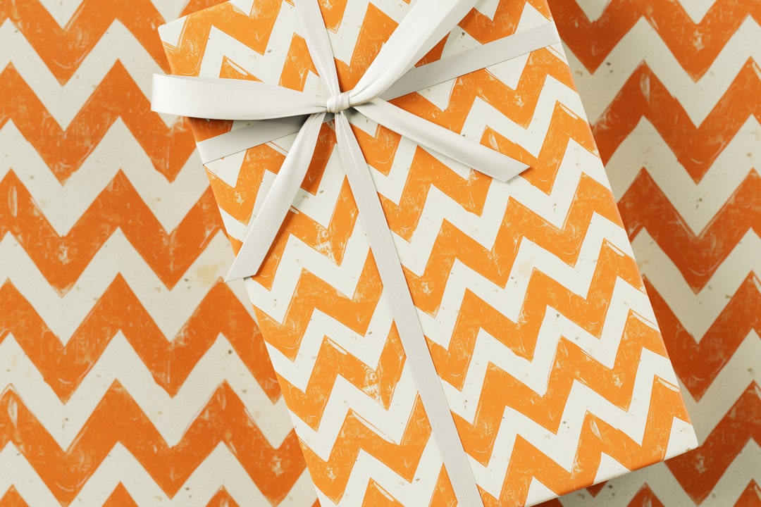 Block Print Wrapping Paper Premium Gift Wrap, Block Print Collection