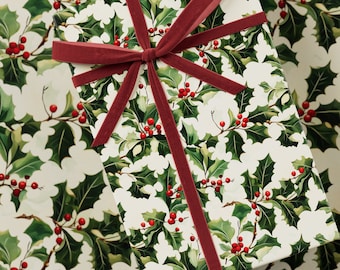 Santa Wrapping Paper - Premium Gift Wrap, Christmas Collection, Vintage ...
