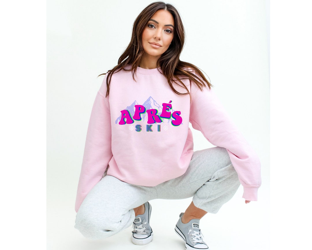 Apres Ski Sweatshirt, Aspen Sweatshirt, Colorado Sweatshirt, Retro Ski ...