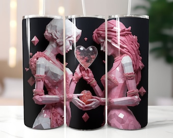 Gemini Tumbler Wrap, Zodiac Sign PNG, 20oz Wrap Tumbler, Zodiac Tumbler Wrap, Astrology Tumbler Wrap, Gemini Zodiac Mug, Gemini Artwork