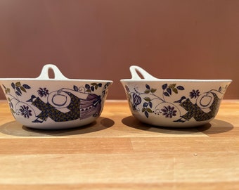 Set of Lotte ceramic soup bowls from Norway