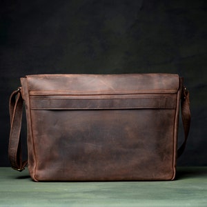 Messenger Bag with a trolley strap