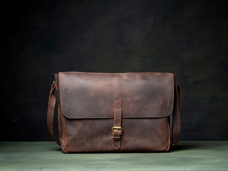 Mens Messenger Bag Leather