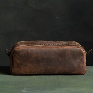 Leather Dopp Kit