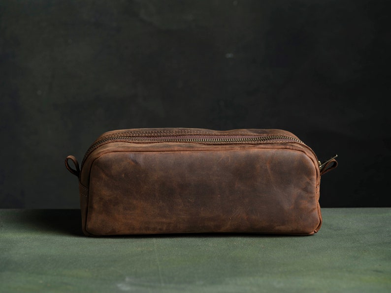 Leather Dopp Kit