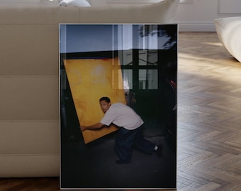 Individuelles Musikposter von Loyle Carner 'Georgetown', ungerahmt A4/A3/A2, Wandkunst, Home Poster, buntes Dekor