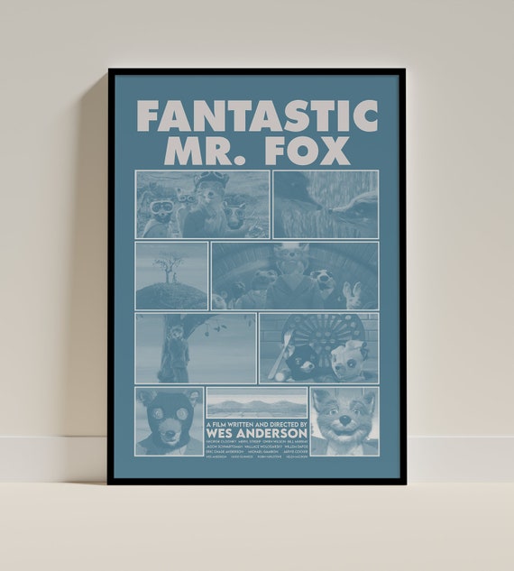 Fantastic Mr Fox Costume Poster Pintura Decorativa Lienzo Arte de Pared Salón Póster Dormitorio Pintura, Lienzo Arte Póster Y Arte de Pared Impresión de Imagen Moderna Decoración de Habitación
